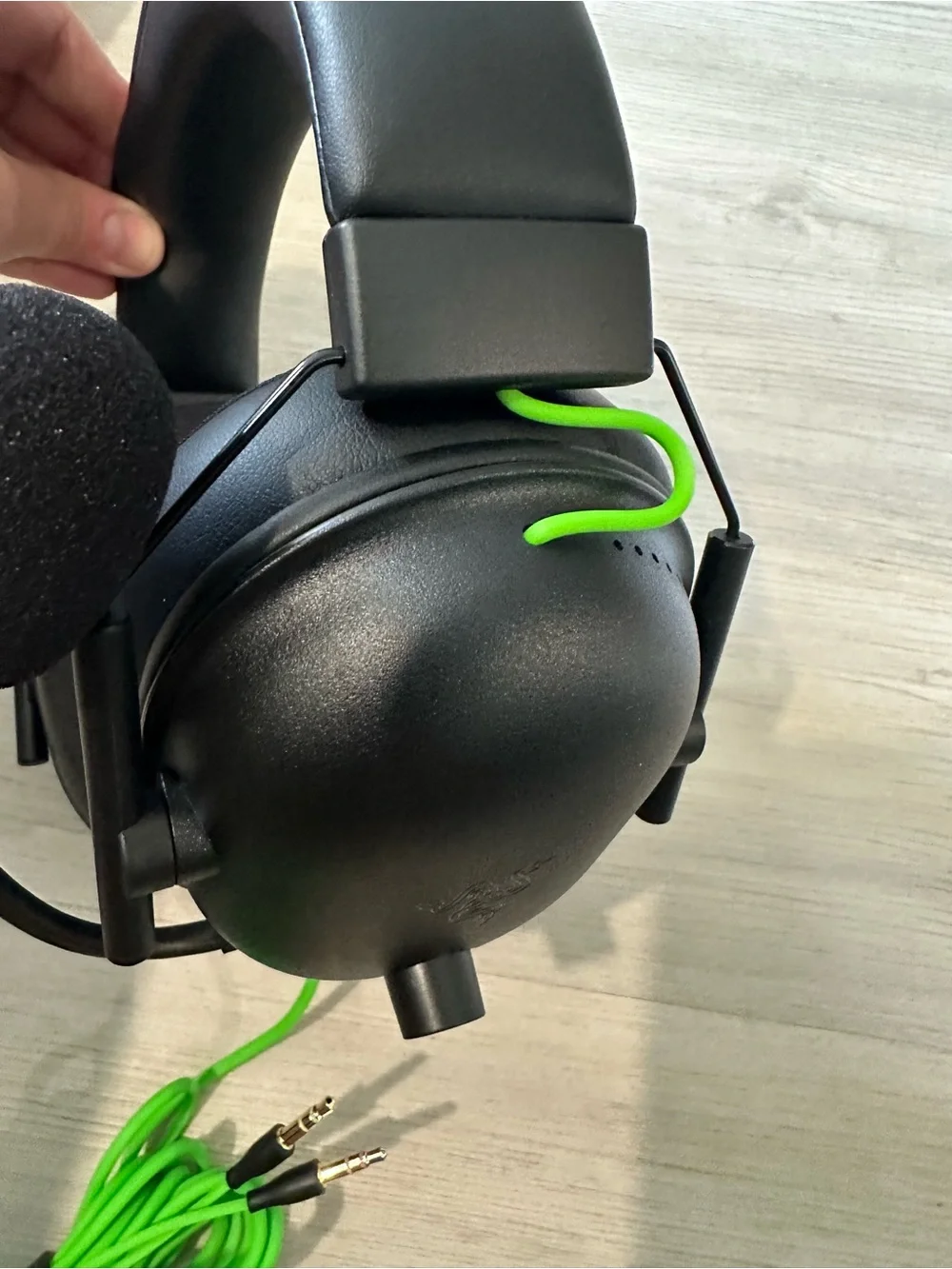 Razer BlackShark V2 X Wired Gaming Headset 3.5mm Black/Green w/ Box NIB